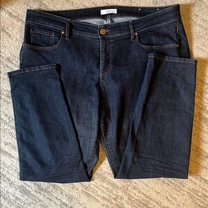 LOFT Plus Straight Leg Jeans - Size 16